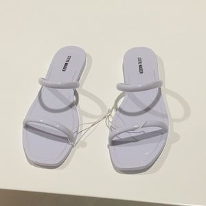 Steve Madden Purple open toe sandal mules brand new